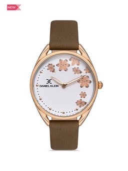 Daniel Klein - Trendy Women Silver - Matt Dial with Patten Analogue Watch - DK.1.13352-6