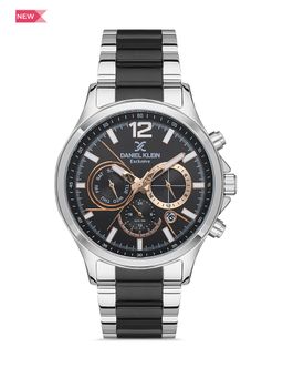 Daniel Klein Exclusive - Analogue Black Dial Men's Watch-DK.1.13363-5