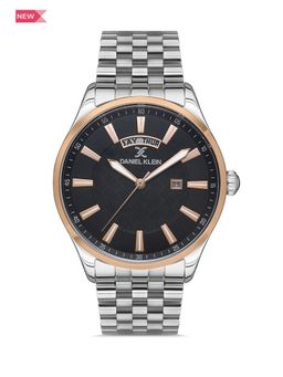 Daniel Klein - Premium Men Gun Black - Matt Dial with Real Index Analogue Watch - DK.1.13364-4