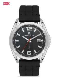 Daniel Klein - Premium Men Gun Black - Matt Dial with Real Index Analogue Watch - DK.1.13366-1
