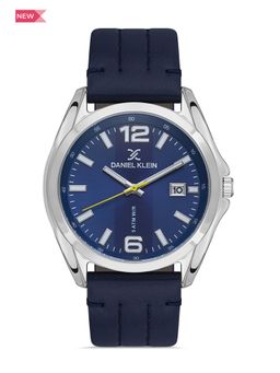 Daniel Klein - Premium Men Dark Blue - Matt Dial with Real Index Analogue Watch - DK.1.13366-2