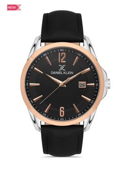 Daniel Klein - Premium Men Gun Black - Matt Dial with Real Index Analogue Watch - DK.1.13374-5