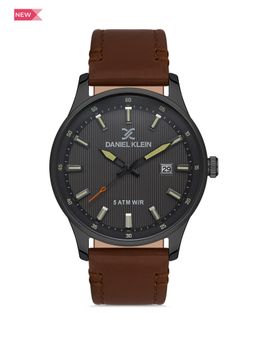 Daniel Klein - Premium Men Black - Matt Dial with Real Index Analogue Watch - DK.1.13375-5