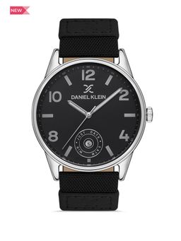 Daniel Klein - Premium Men Gun Black - Matt Dial with Real Index Analogue Watch - DK.1.13380-1