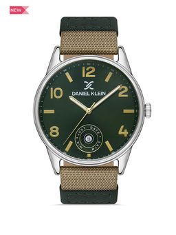 Daniel Klein - Premium Men Green - Matt Dial with Real Index Analogue Watch - DK.1.13380-4