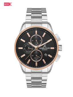 Daniel Klein Exclusive - Analogue Black Dial Men's Watch-DK.1.13384-5