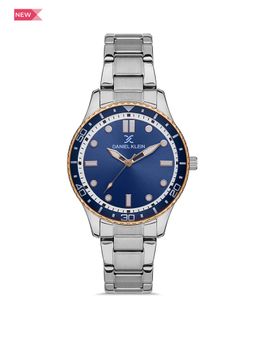 Daniel Klein - Premium Women Dark Blue - Matt Dial with Real Index Analogue Watch - DK.1.13392-6
