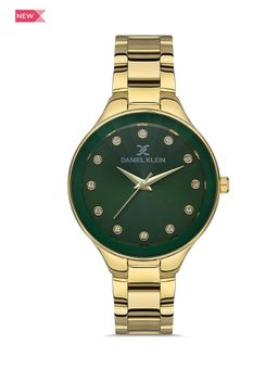 Daniel Klein - Premium Women Green - Matt Dial with Real Index Analogue Watch - DK.1.13393-4