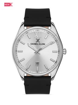 Daniel Klein - Premium Men Silver - Sunray Dial with Real Index Analogue Watch - DK.1.13404-1
