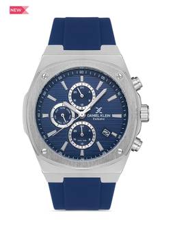 Daniel Klein Exclusive - Silicone Analogue Blue Dial Men's Watch-DK.1.13412-2