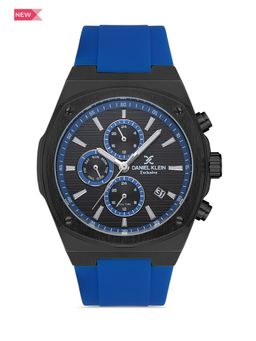 Daniel Klein Exclusive - Silicone Analogue Black Dial Men's Watch-DK.1.13412-6