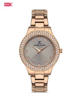 Daniel Klein - Premium Women Grey - Sunray Dial with Index Analogue Watch - DK.1.13442-6