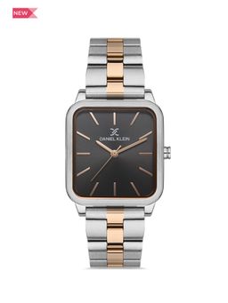 Daniel Klein - Premium Women Gun Metal - Sunray Dial with Real Index Analogue Watch - DK.1.13450-5