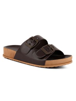London Rag - Solid Brown Sliders