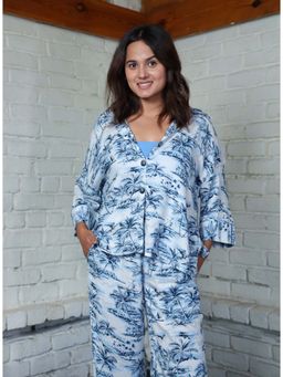 Dear Bed Comfort Clothing - Oversized Shirts Pyjama Coord Set