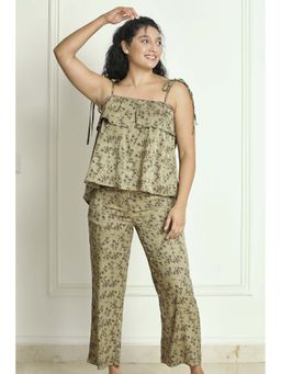 Dear Bed Comfort Clothing - Sexy Satin Night Coord Set for Women