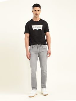 Levi's - Men'S Grey Solid/Plain Jeans