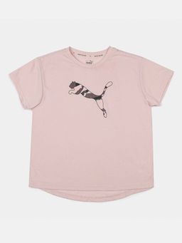 Puma - Modern Sports Girls Pink T-shirts