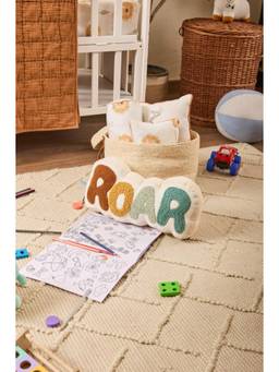 FA HOME - Multi-Color Roar Power Shaped Cushion Pillow