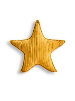 FA HOME - Yellow Star Shaped Cushion Pillow