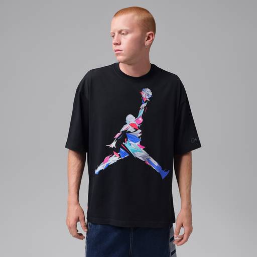 Jordan Brooklyn - Men's Oversized Graphic T-Shirt