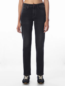 ONLY - Women Black Solid/Plain Cotton Blend Jeans
