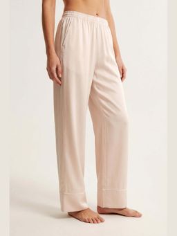 Sleeplove - Women Pink Modal Solid Pyjama