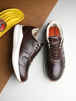 Off Limits - Brown Henry Sneaker