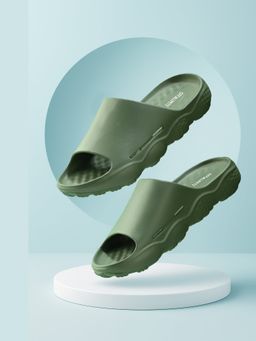 Off Limits - Columbia Olive Sliders