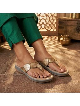 Global Step - Stylish Beaded Black Sandal