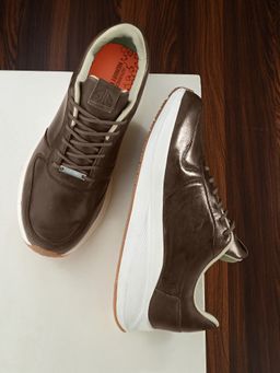 Off Limits - Arthur Full Leather Brown Sneaker