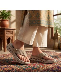Global Step - Elara Fabric Knit Black Sandal
