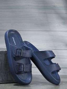 Off Limits - Luther Navy Blue Sliders