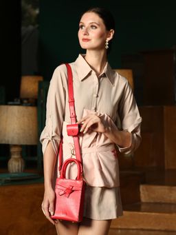 HIE - Red Harbor Crossbody Bag (S)