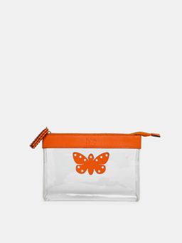 HIE - Orange Monica Pouch (S)