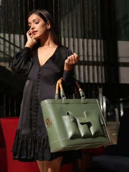 HIE - Olive Ester Tote Bag