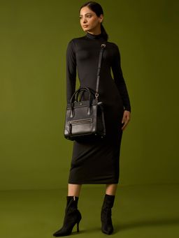 HIE - Black Elysia Tote Bag (M)
