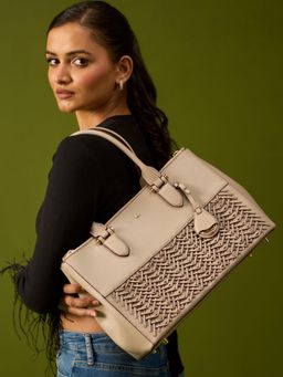 HIE - Grey Sarah Tote Bag (M)