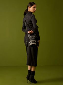 HIE - Black Aria Crossbody Bag (S)