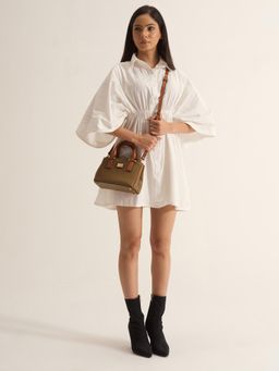 HIE - Olive Lara Crossbody Bag (S)