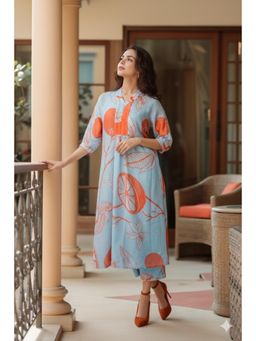 Gahan - Womens Viscose Rayon Straight Printed Kurta With Pant