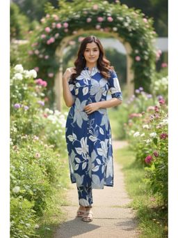 Gahan - Womens Viscose Rayon Straight Printed Kurta With Pant