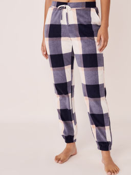 La Vie En Rose - Micropolar Plaid Pants