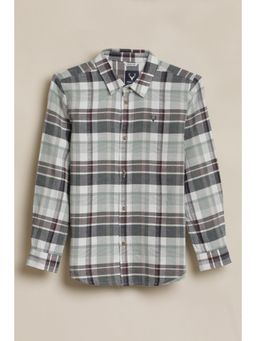 Allen Solly - Multi-Color Cotton Regular Shirt
