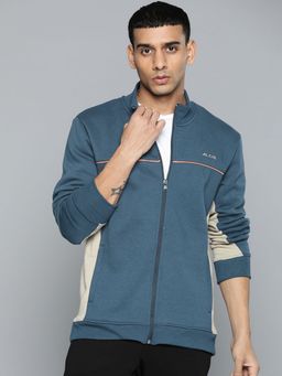 Alcis - Men Blue Typography Sporty Jacket