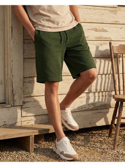 Bewakoof - Men Rifle Green Oversized Shorts