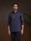 Navy Blue color option, Currently selected