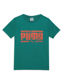 Puma - Ess Solid Boys Green T-Shirt
