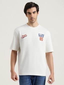 United Colors of Benetton - Men White Pure Cotton Round Neck T-shirt