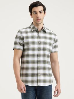 United Colors of Benetton - Men White Pure Cotton Collar Neck Shirt